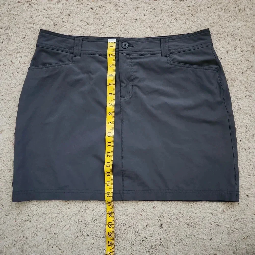 Eddie Bauer Dark Gray Adventurer 2.0 Skort Size 12‎